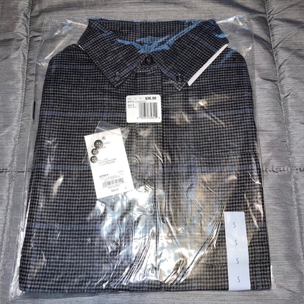 Men's Croft & Barrow Flannel Button-Down Shirt